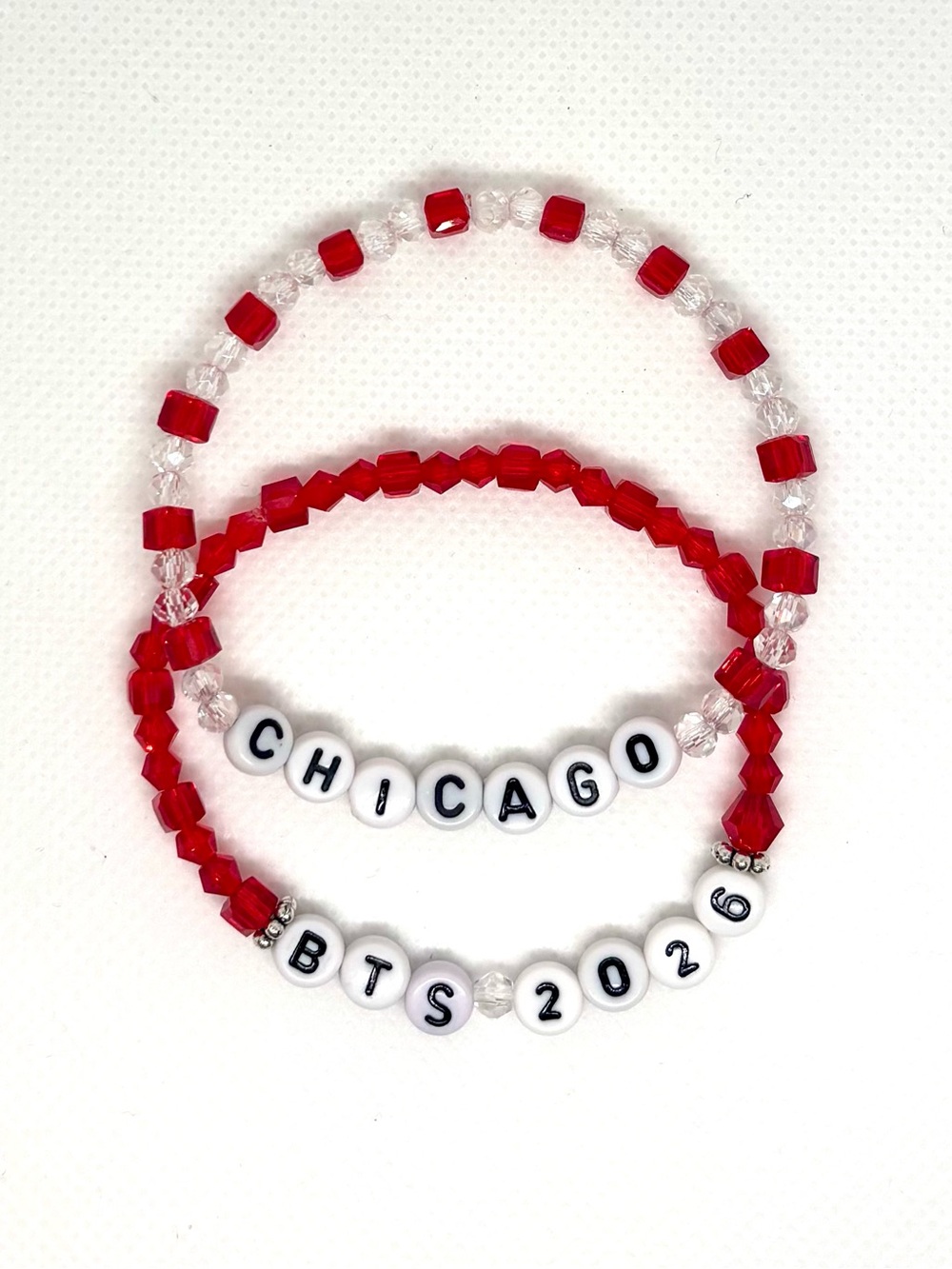 (2pcs) BTS CHICAGO 2026 BRACELET BUNDLE